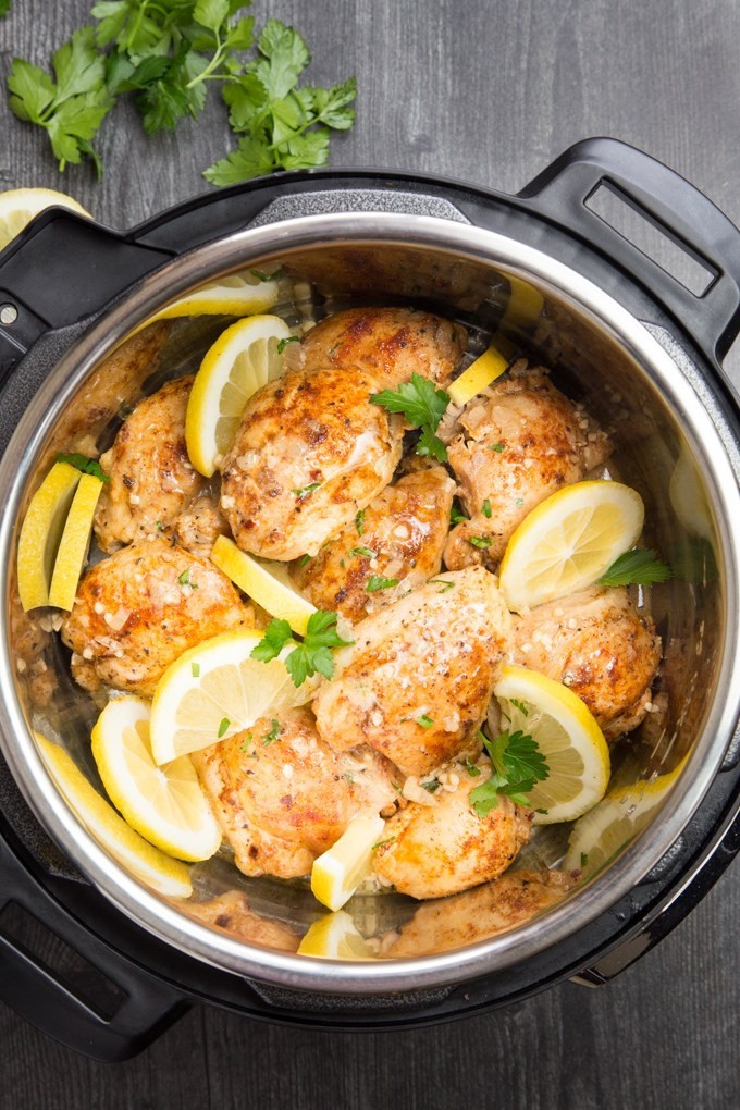 Instant Pot Lemon Garlic Chicken | Connie McDonald | Copy Me That
