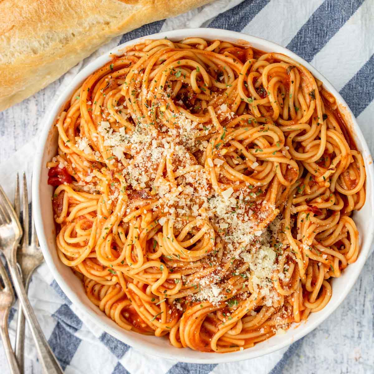 Instant Pot Spaghetti with Jar Sauce Lou2005 Copy Me That