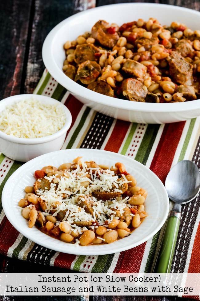 Italian Sausage and White Beans with Sage (Instant Pot or Slow Cooker ...