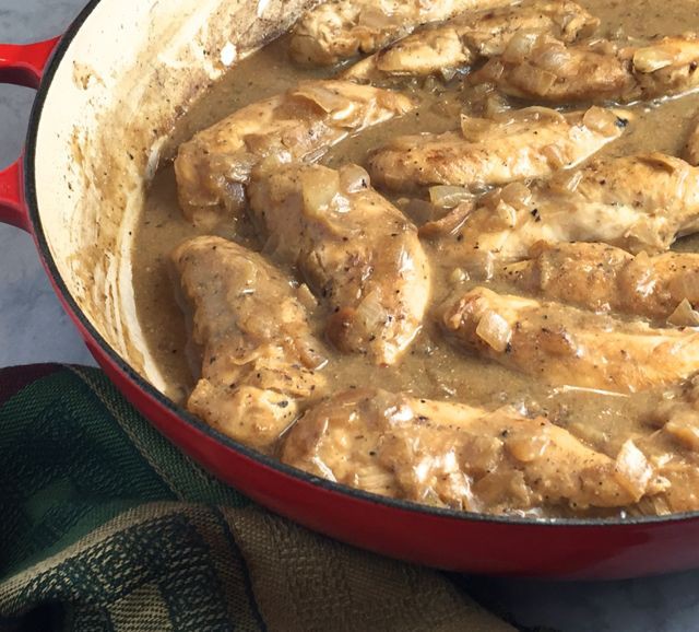 Jacques Pepin's Chicken in Mustard Sauce | TWCoffey | Copy Me That
