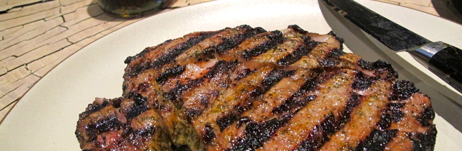 If you love a good steak…try this marinade! Some friends told us abou