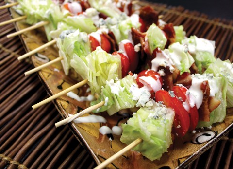 Wedge Salad Skewers - Recipes