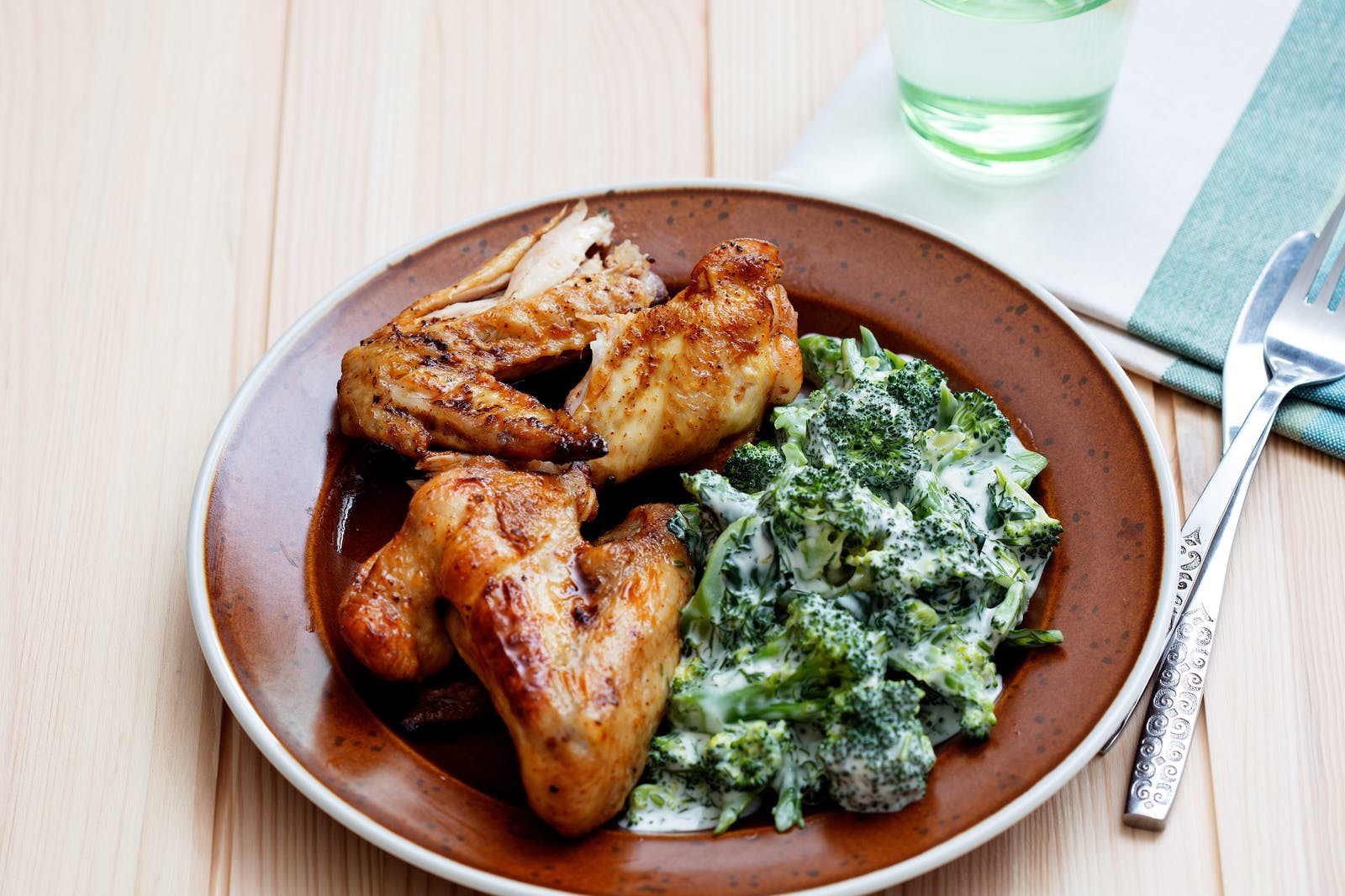 Diet chicken and broccoli