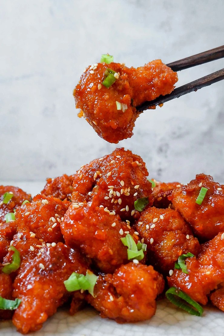 Korean Gochujang Cauliflower (Vegan Recipe) | alpeltz | Copy Me That