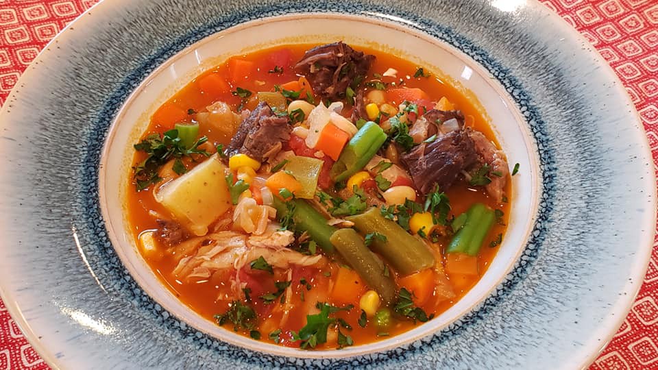 Lake Superior Beef and Chicken Booyah Stew Instant Pot