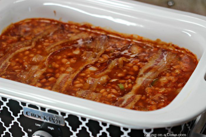 Lazy Day Crock Pot Baked Beans | Anne 