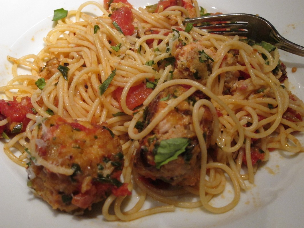 Linguine With Turkey Meatballs And Quick Sauce Giada De Laurentiis