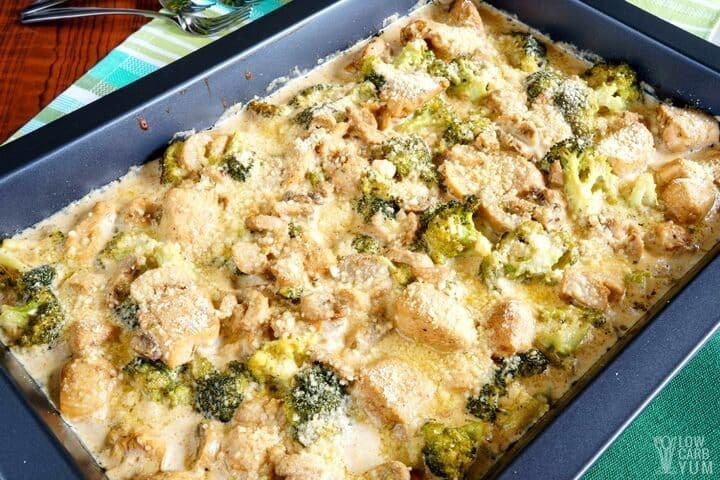 Crockpot Low Carb Chicken Broccoli Casserole with Cream Cheese ...