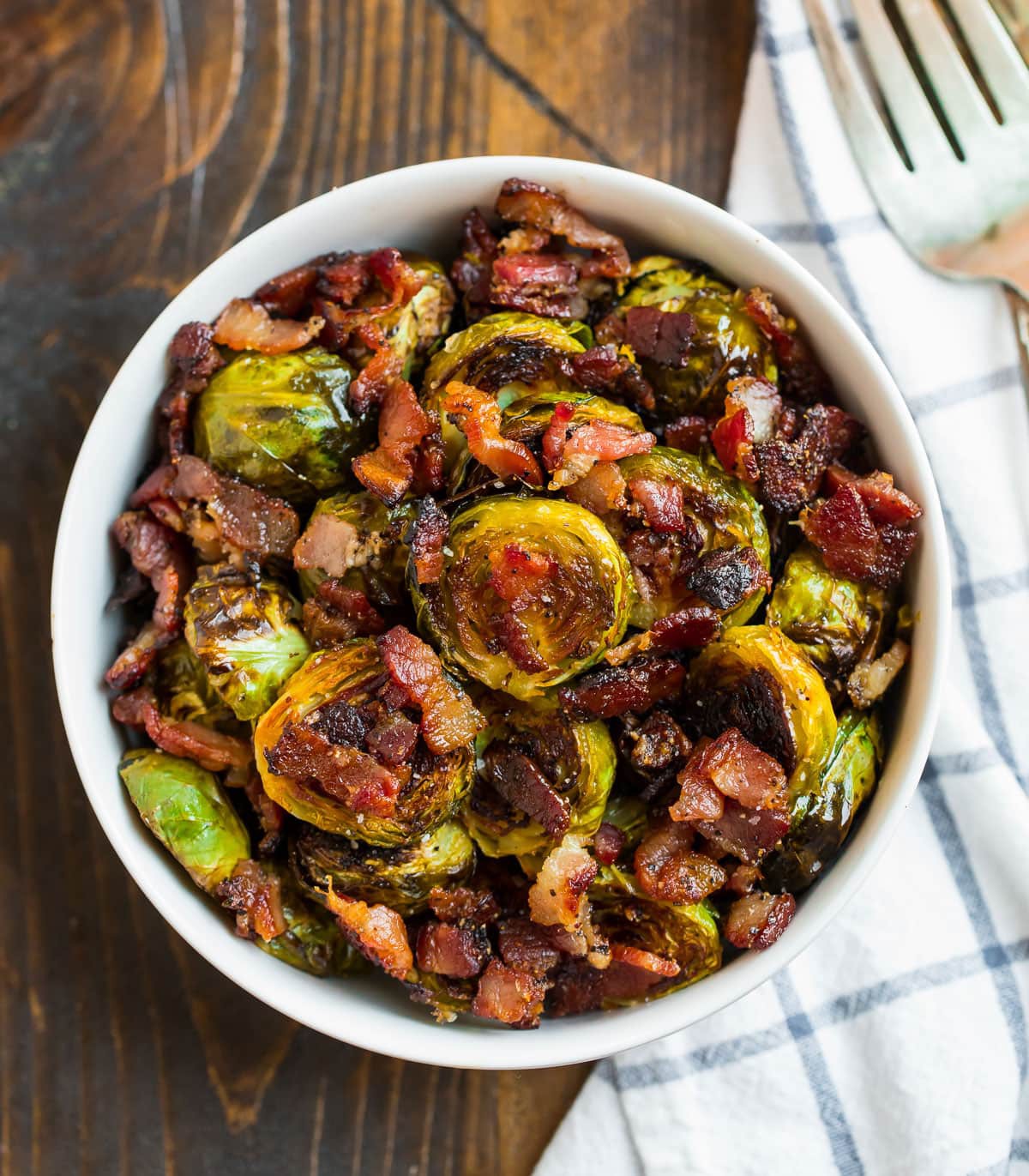 Maple Bacon Brussels Sprouts {easy And Delicious} Veenie Copy Me That