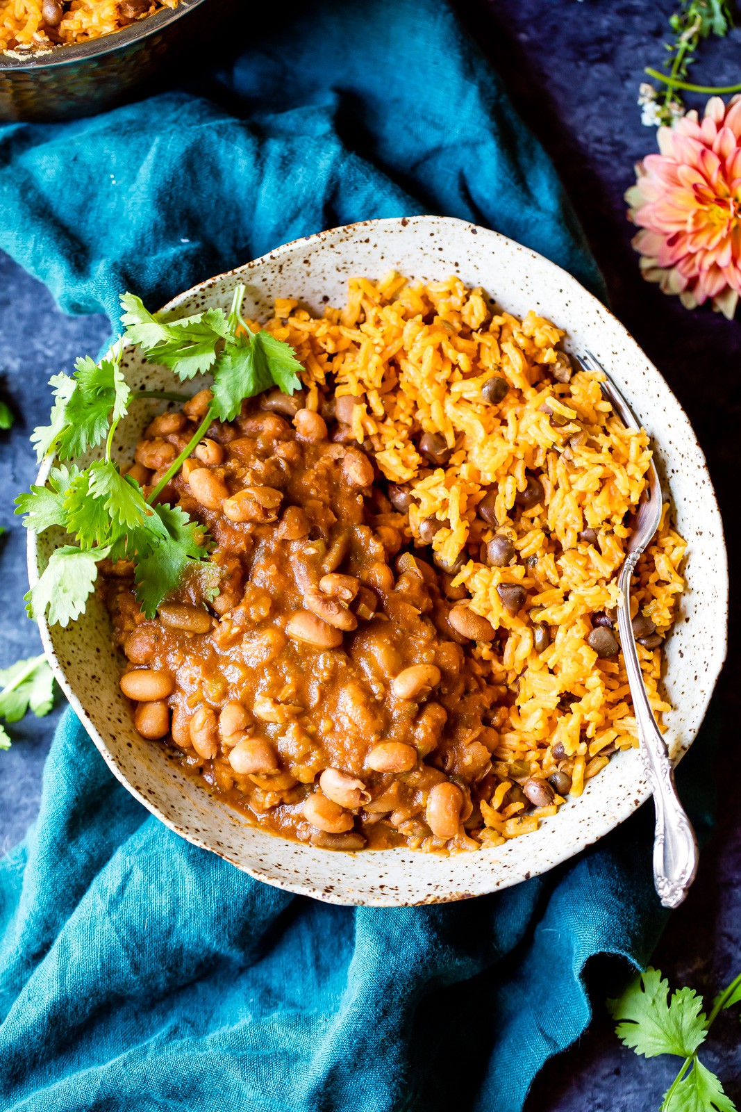 Mom's Authentic Puerto Rican Rice and Beans | jdkitchen ...