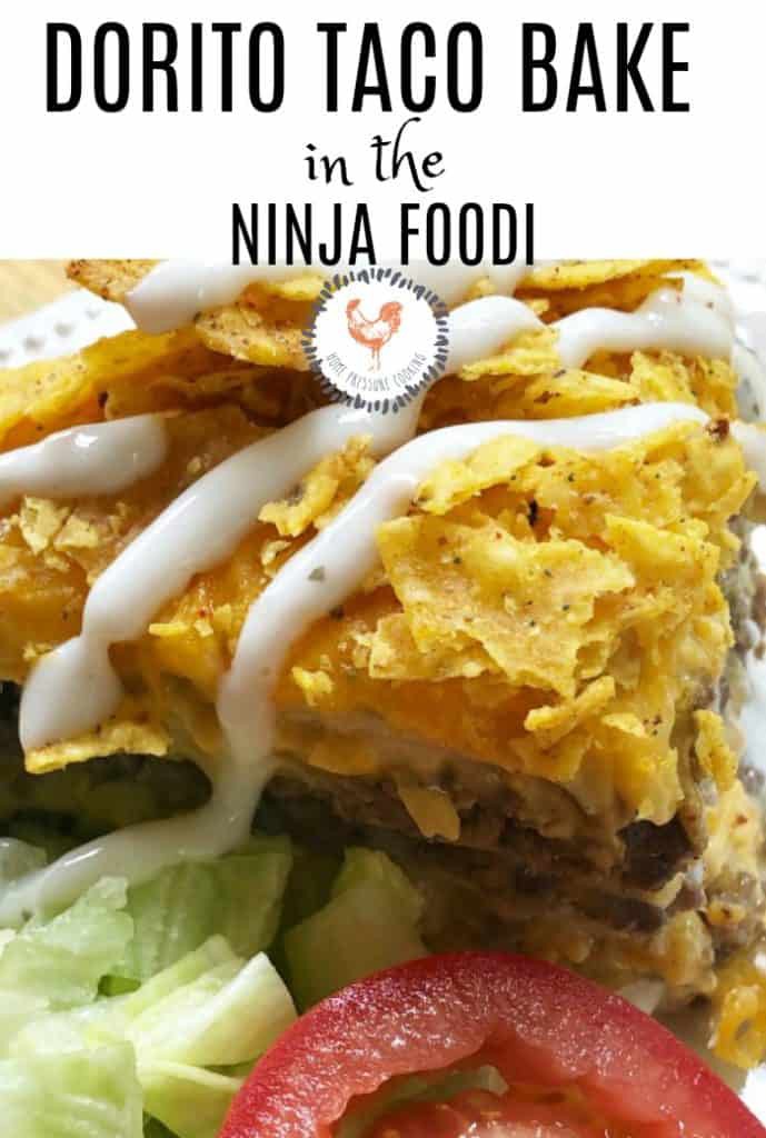 Ninja Foodi Doritos Taco Pie KemiZ Copy Me That