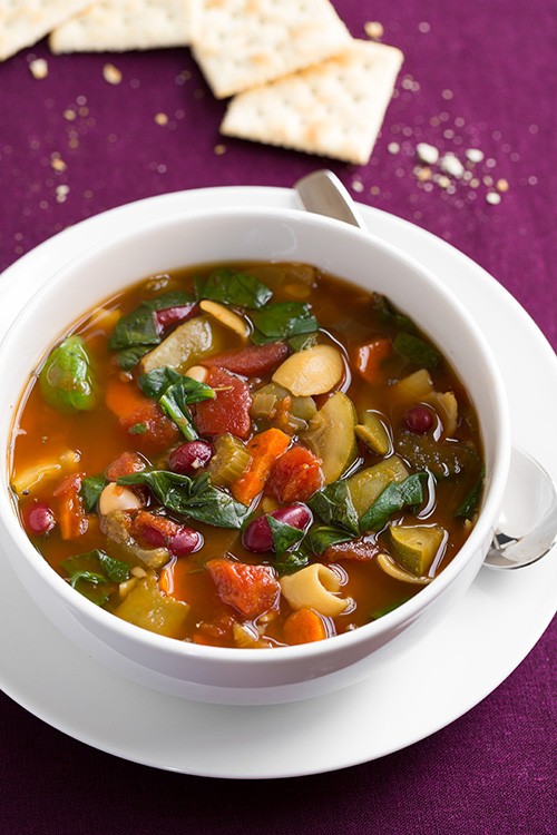 Olive Garden Minestrone Soup Copycat Slow Cooker John Quinby