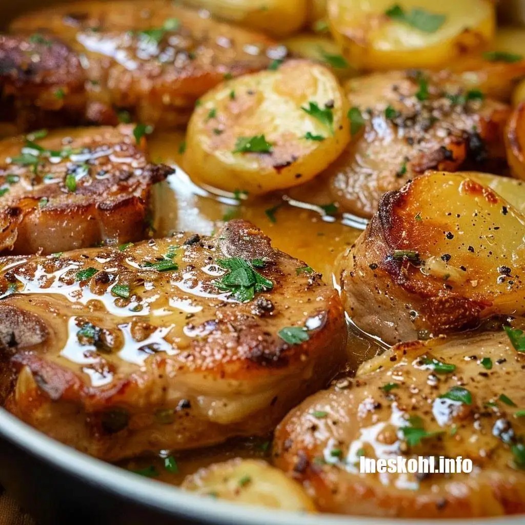 Oven-Baked Pork Chops and Potatoes | Hydro48 | Copy Me That