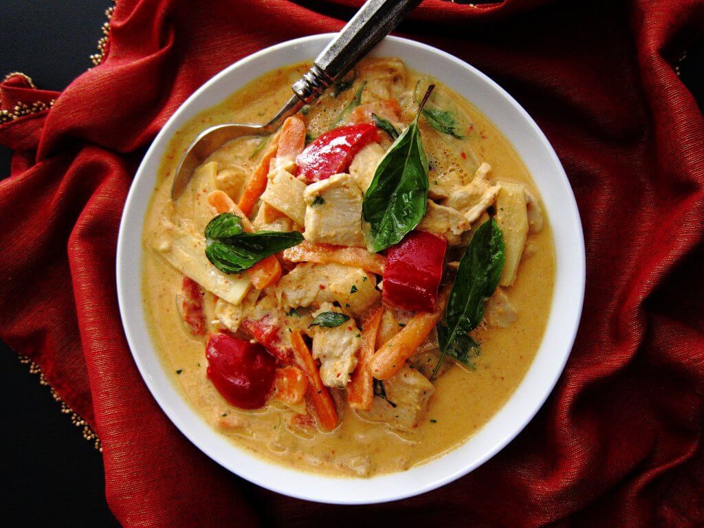 Paint The Kitchen Red Instant Pot Thai Red Curry With Chicken