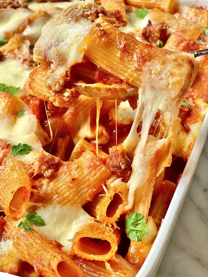 Pasta Al Forno Recipe (Italian Baked Pasta) Kay Woolbright Copy Me That