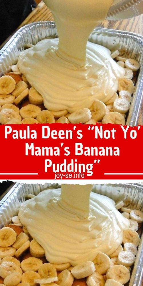Featured image of post Paula Deen Banana Pudding Recipe Yellow cake mix crushed pineapple eggs cream cheese vanilla extract and 2 more