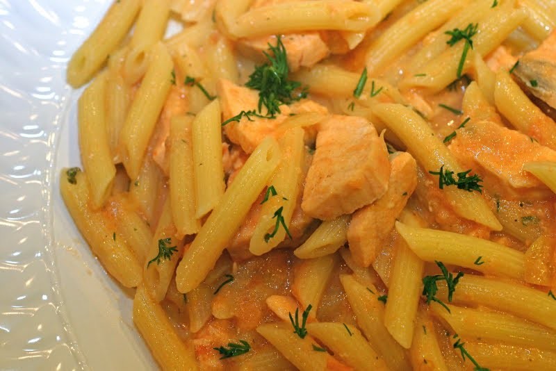 Penne with Salmon in Vodka Sauce | Molly | Copy Me That