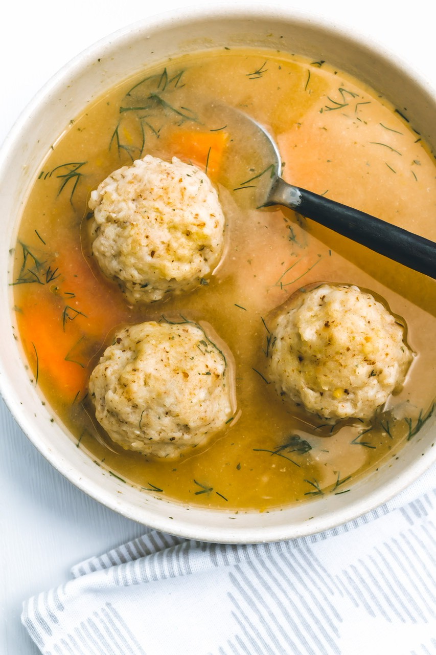 Vegan Matzo Ball Soup