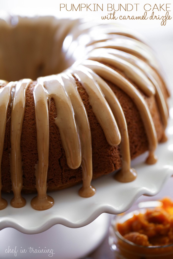 Pumpkin Bundt Cake With Caramel Drizzle Beckysue5 Copy Me That