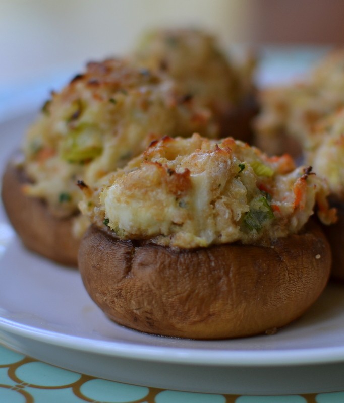 Quick and Creamy Crab Stuffed Mushrooms | Char | Copy Me That