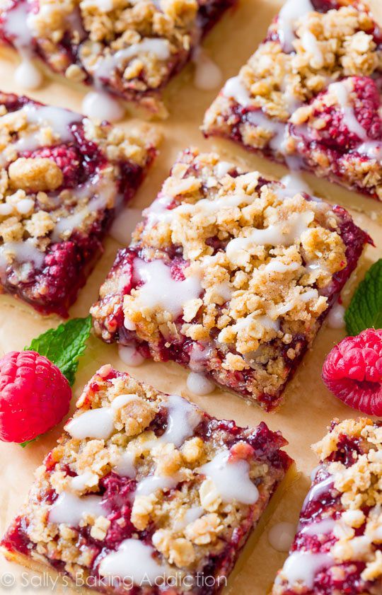 Raspberry Streusel Bars Susieq Copy Me That