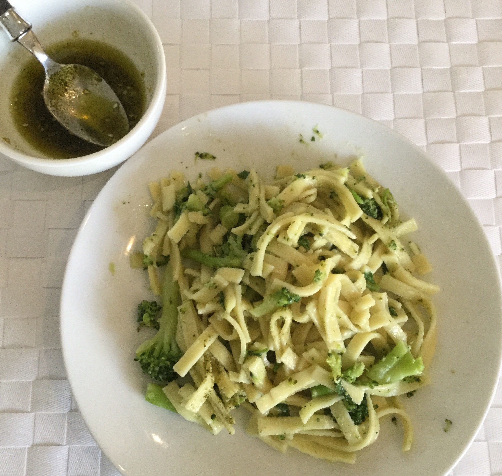 Linguine au citron et zaatar