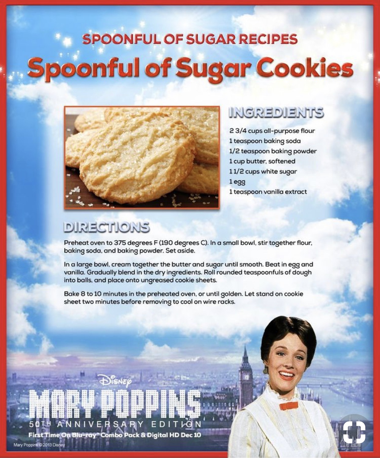 Spoonful of Sugar Cookies ⋆ Exploring Domesticity