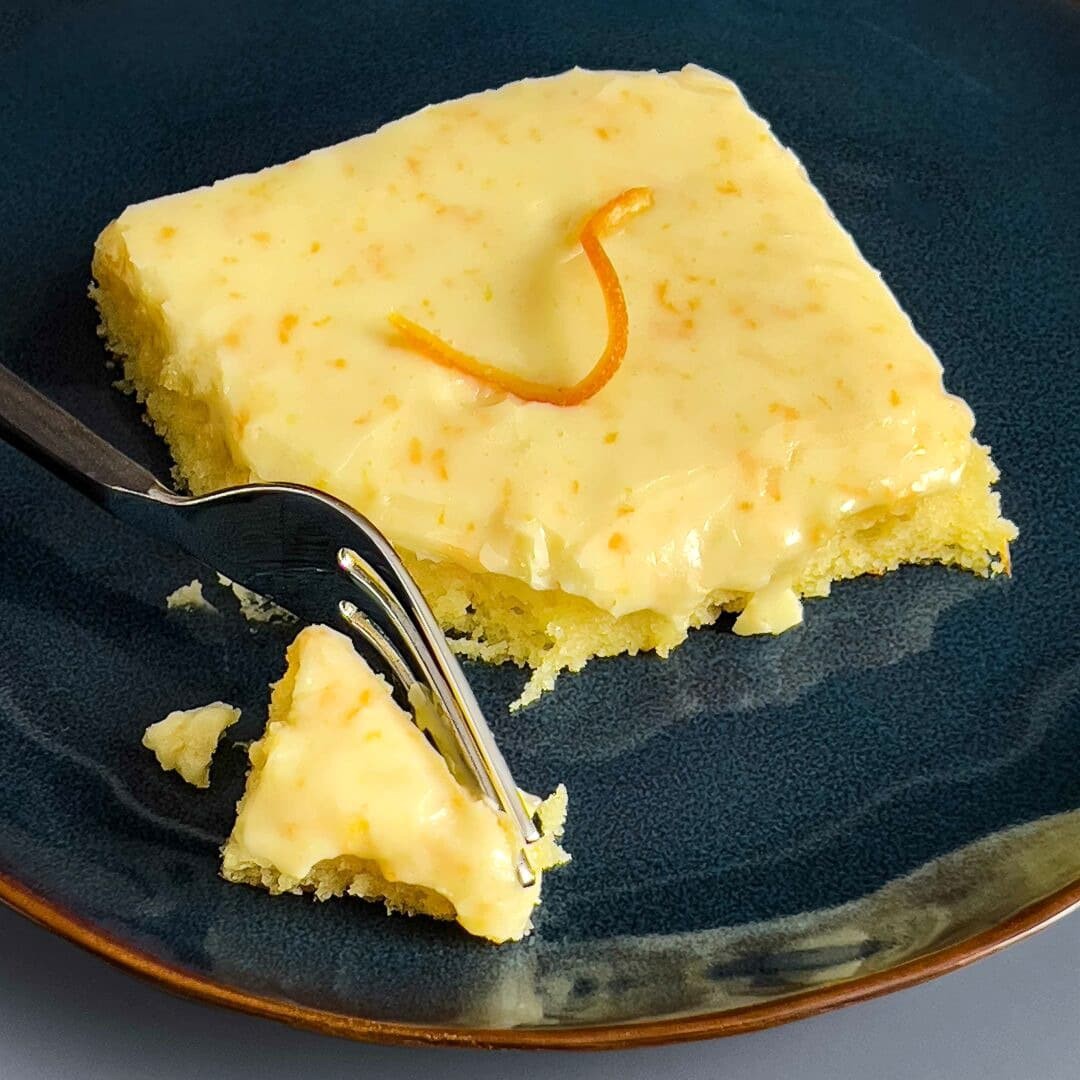 Renée's Orange Buttermilk Sheet Cake kmom Copy Me That