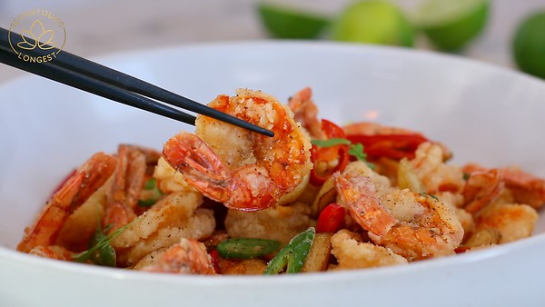 Salt And Pepper Shrimp Recipe Video Miles Meyer Copy Me That