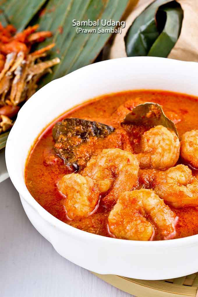 Sambal Udang Prawn Sambal Malaysian Shrimp Curry Mark Wong Copy