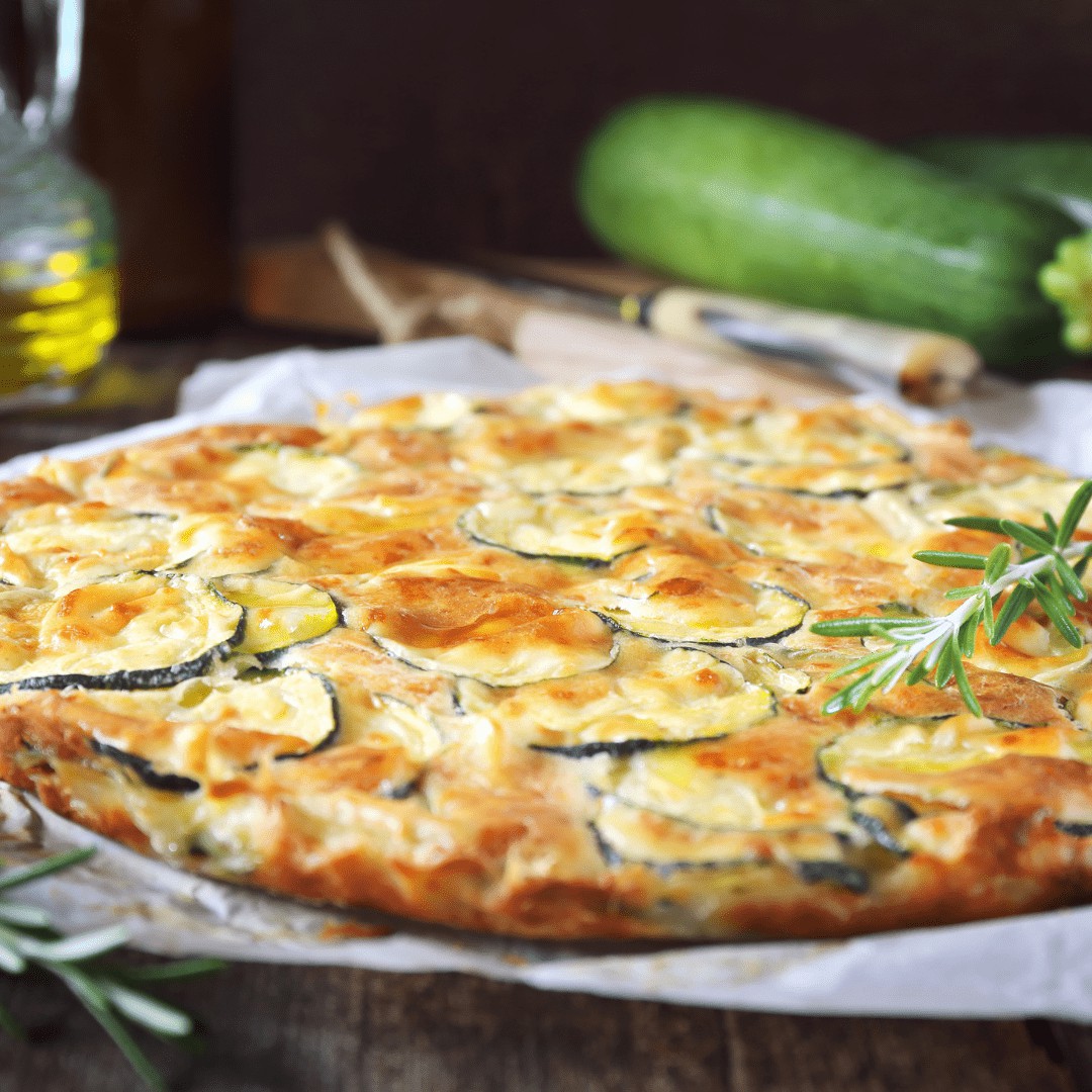 Scarpaccia: A Rustic Italian Zucchini Tart Recipe | Carol Saylor | Copy ...