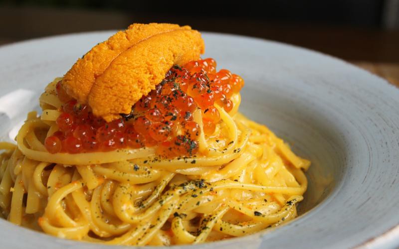 Sea Urchin Pasta with Uni Miso Butter | Steph | Copy Me That