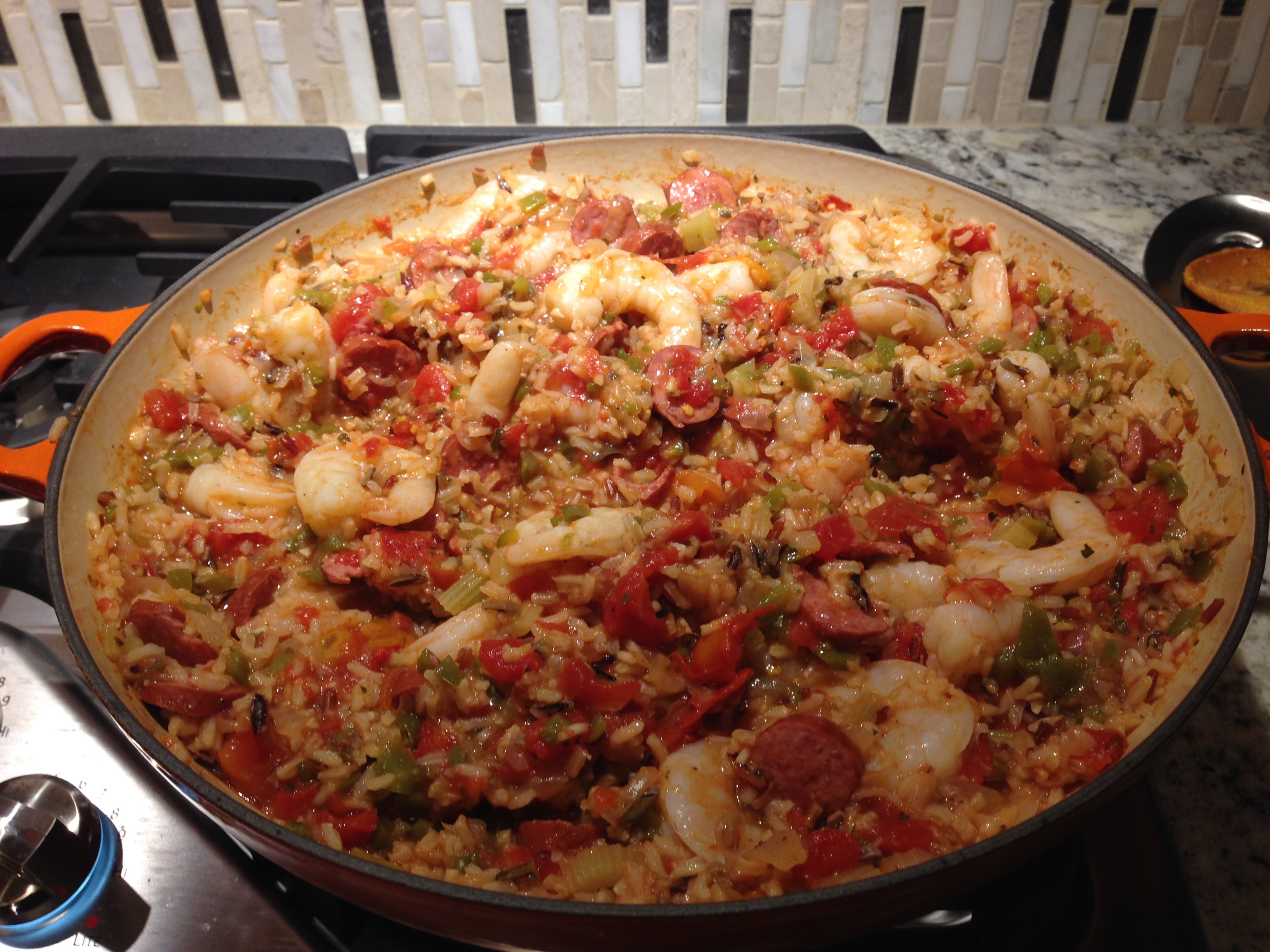 Shrimp & Kielbasa Jambalaya denileo Copy Me That