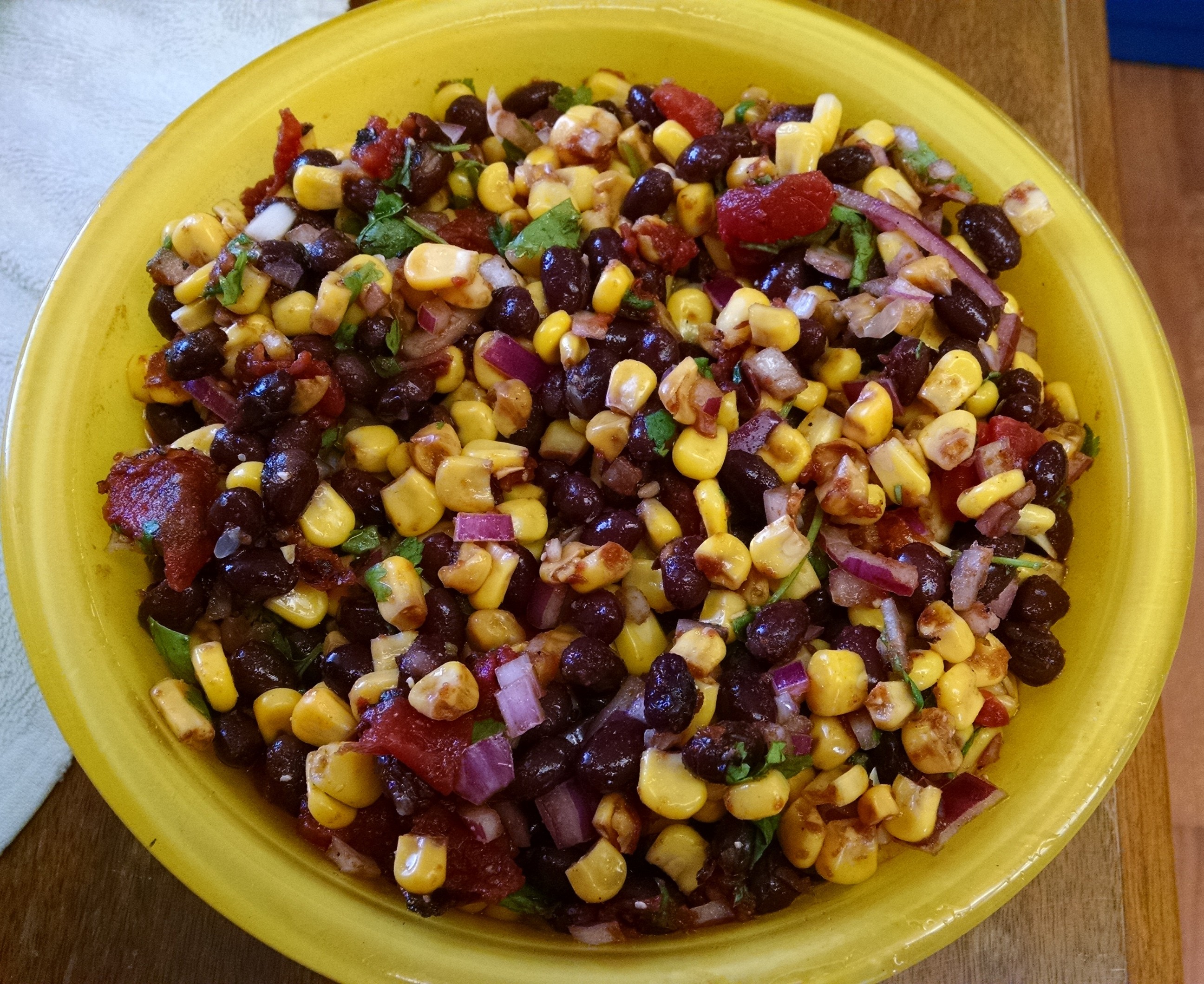 Simple Black Bean Salad SuzieQ1947 Copy Me That