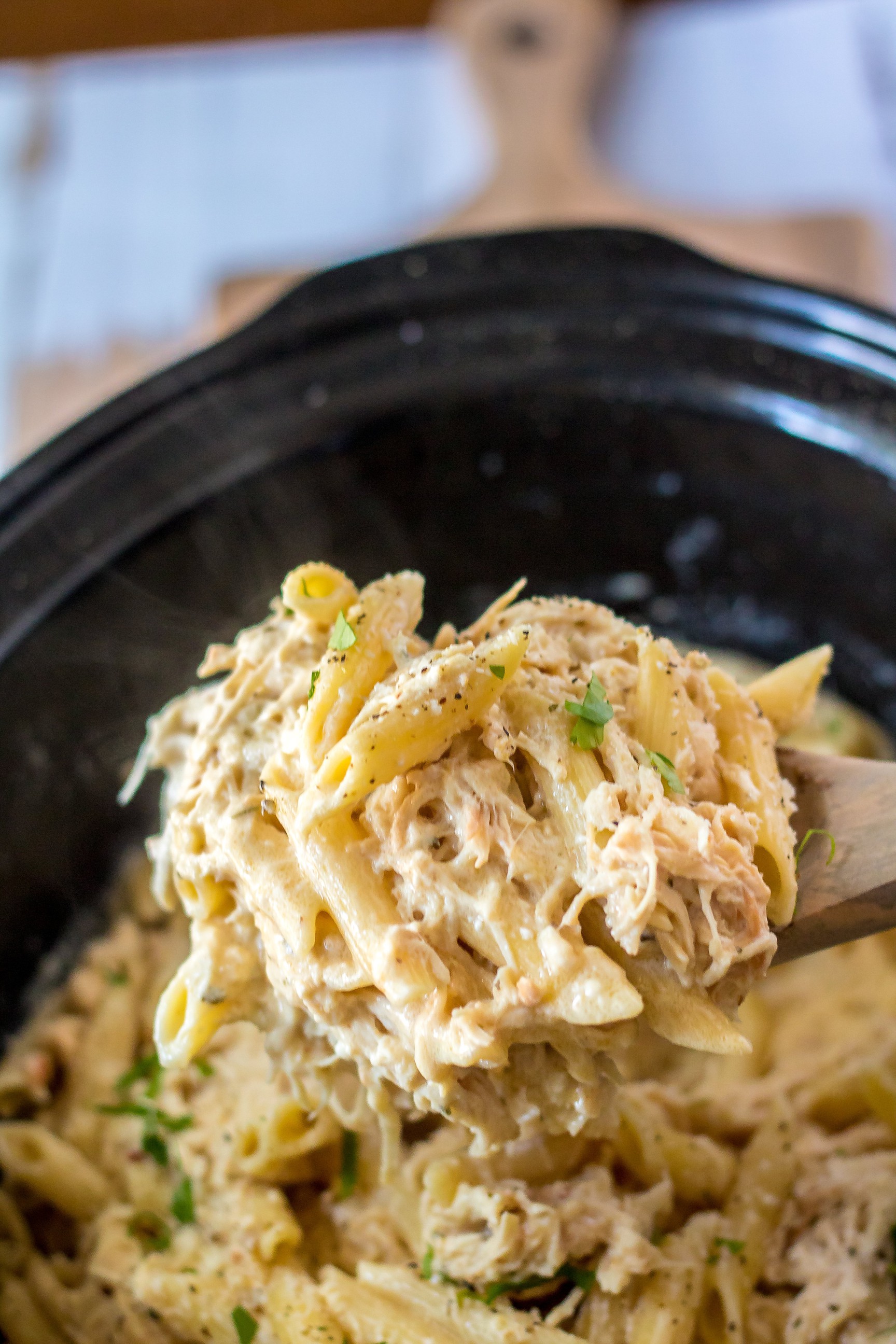 Slow Cooker Olive Garden Chicken Pasta | Debby | Copy Me That