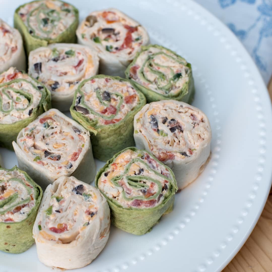 Southwest Chicken Tortilla Pinwheels | pathann | Copy Me That