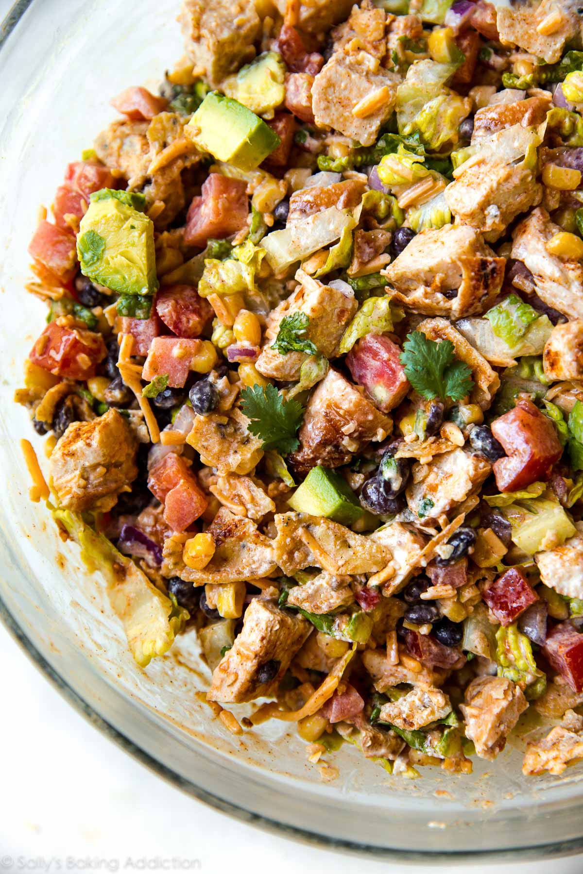 Southwestern Chopped Chicken Salad | Cassidy Horzempa | Copy Me That