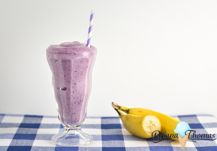 Blueberry/Okra Breakfast Smoothie THM | Patricia Koenig | Copy Me That