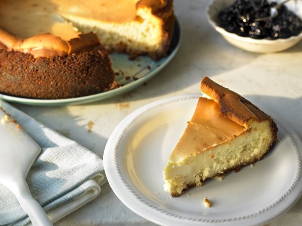 Tall and Creamy Cheesecake Recipe - NYT Cooking