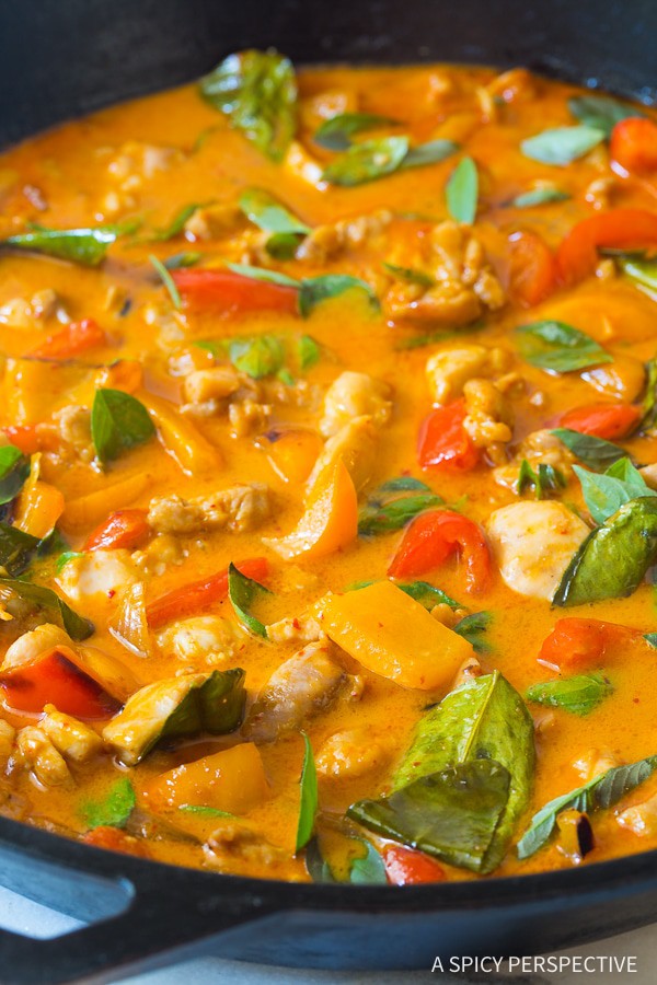Thai Panang Chicken Curry | Stephany Rapier | Copy Me That