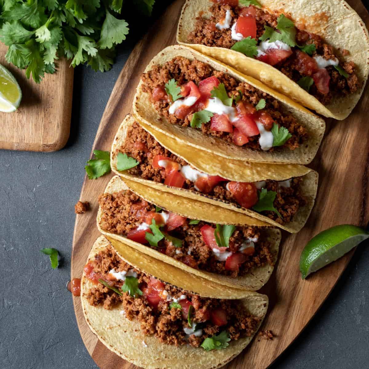 The Best Vegan Taco Meat | Cathy Roederer Darnell | Copy Me That