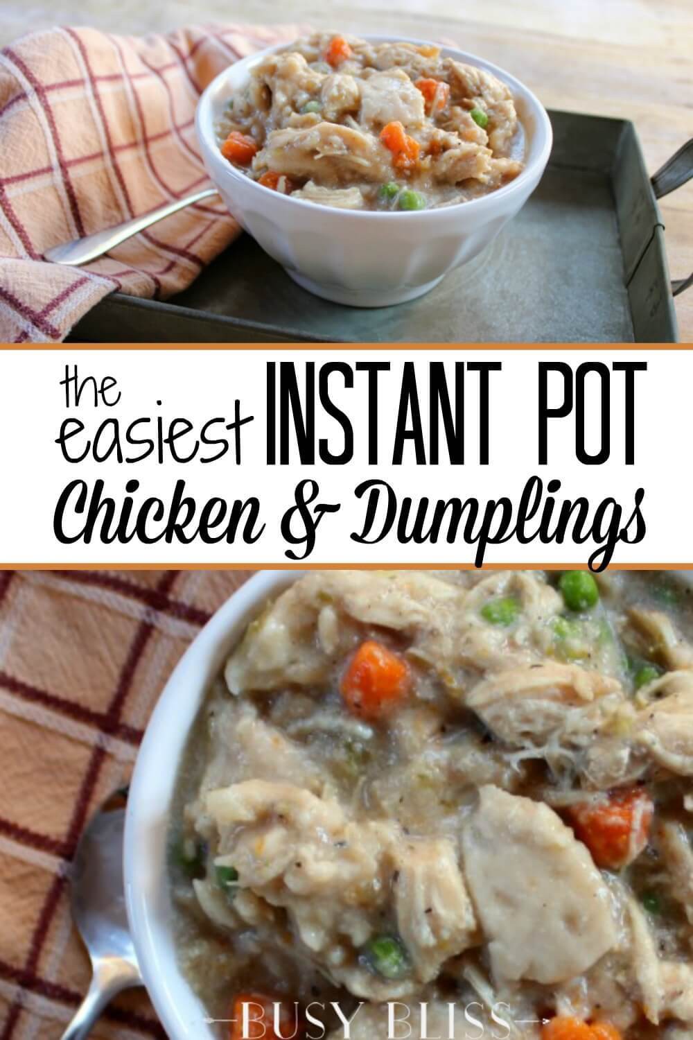 The Easiest Instant Pot Chicken and Dumplings | canweeks | Copy Me That