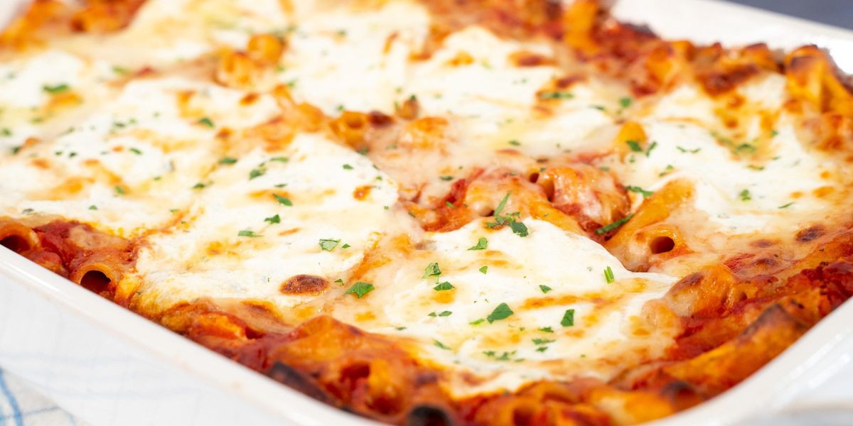 The Good Dish Gail Simmons' DeepDish Baked Ziti mozart Copy Me That