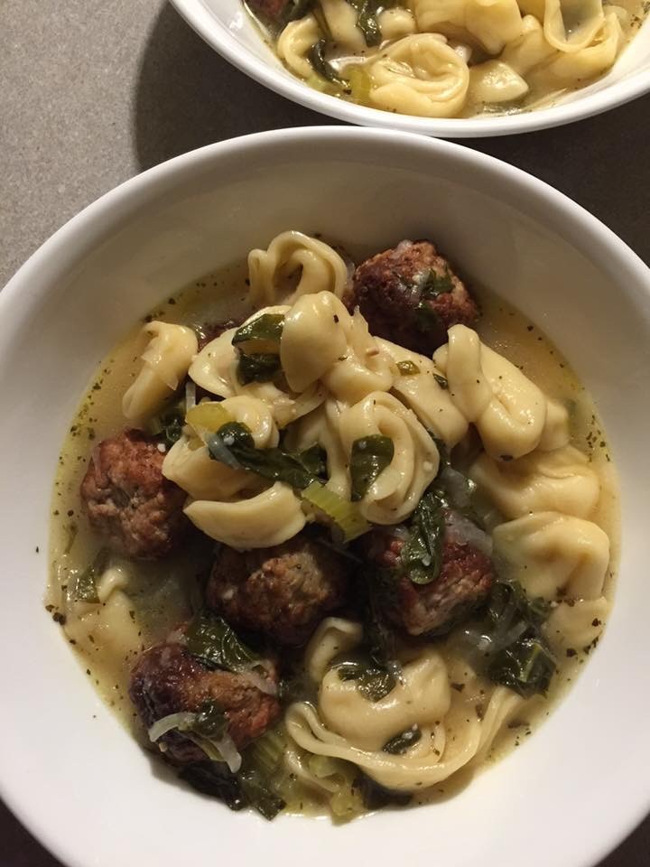 Tortellini Meatball Soup Sheila Renfro Pendergraph Copy Me That