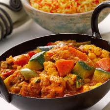 Vegetable madras curry