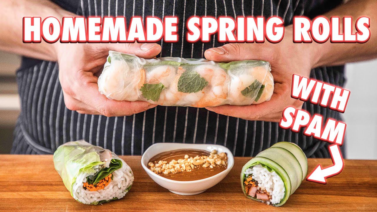 Spring Rolls 2 Ways 