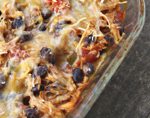 Weight Watchers Chicken Enchilada Bake | Gwestphal | Copy Me That