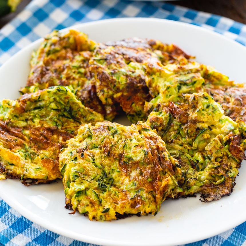 Low Carb - Zucchini Hash Brown Patties - Skinny Southern Recipes ...