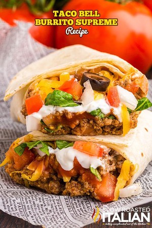 Taco Bell Burrito Supreme | RRXing | Copy Me That